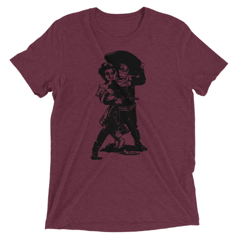 G.E.Mora Ultra Soft T-shirt (Maroon Tri-blend)