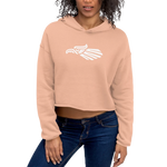 Aguila Crop Hoodie (Peach)