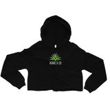 Agave & Co. Crop Hoodie (Black)