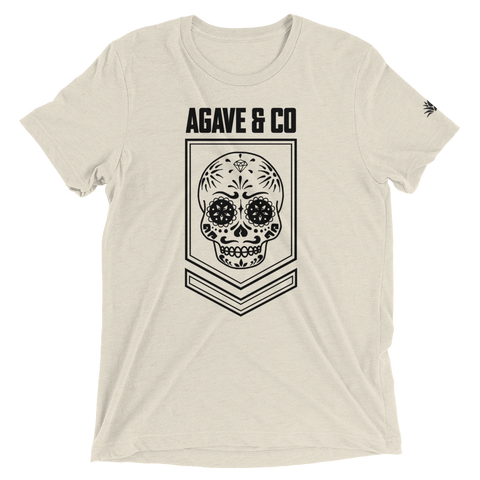 Calavera Military Ultra Soft T-shirt (Oatmeal)