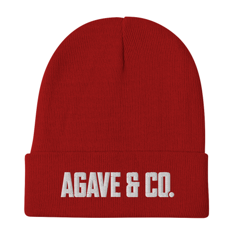 Agave & Co. Embroidered Beanie