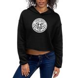 Sun God Crop Hoodie (Black)