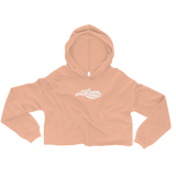 Aguila Crop Hoodie (Peach)