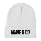 Agave & Co. Embroidered Beanie