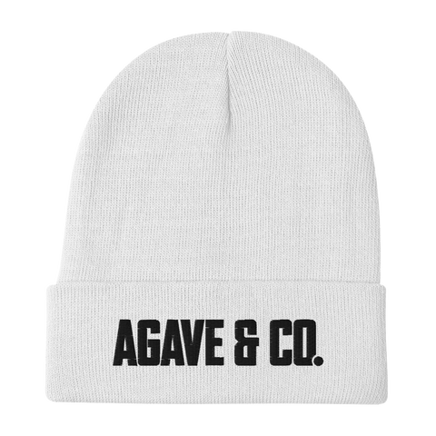 Agave & Co. Embroidered Beanie