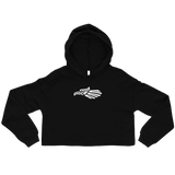 Aguila Crop Hoodie (Black)